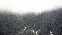 misty mountains