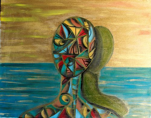 Ondina the spirit of the water that looks at you.