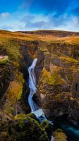 Waterfall in Iceland