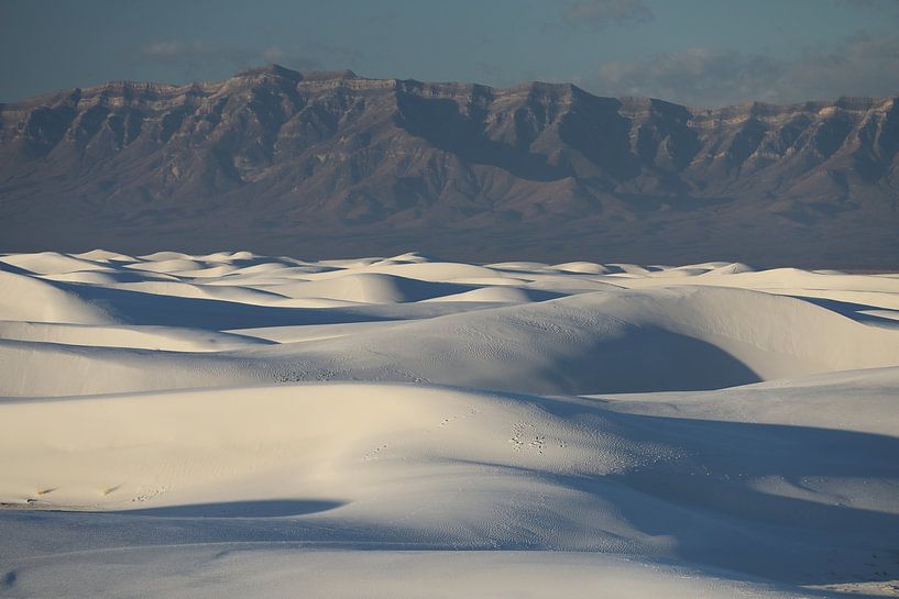 White Sands Dunes National Monument in New Mexico USA by Frank Fichtmüller