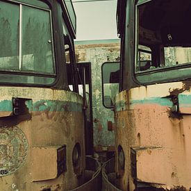 Connectés dans l'immobilité : le dialogue des tramways abandonnés sur Melvin Meijer