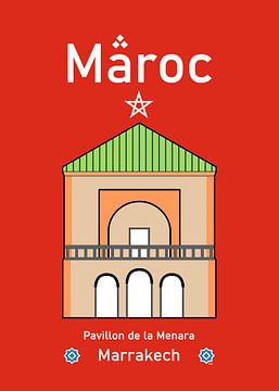 Marokko Marrakesch Menara-Garten von PH Déco