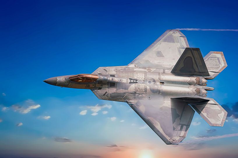 Lockheed Martin F-22 Raptor by Gert Hilbink