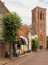 Straat Elburg met Sint Nicolaaskerk van Meindert Marinus thumbnail