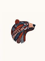 Karhu - Scandinavian bear head