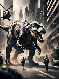 dinosaur by nayyara art