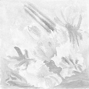 EH PAINTING ART 1993** #0511 Wasserpflanzen Schwarz und weiß