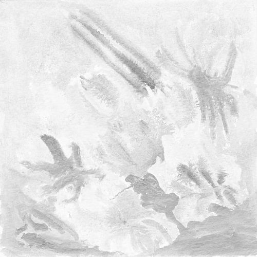 EH PAINTING ART 1993** #0511 Waterplanten Zwart-wit