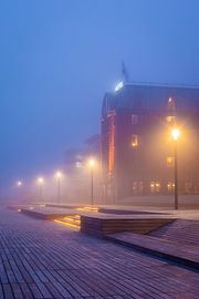 Hotel in the fog, Houthavens, Amsterdam by Lizzy Komen