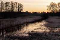 Lever de soleil glacial à Oudenbosch