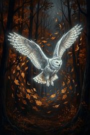 Spirit Owl Flight by Urbanwolves