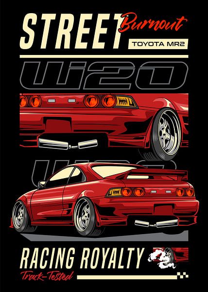 Toyota MR2 W20 JDM Auto von Adam Khabibi