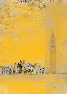 San Marco, Venedig van Bernd Klimmer