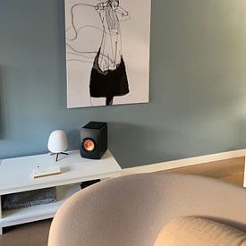 Klantfoto: 'Irrevocable' (gezien bij vtwonen) van Kim Rijntjes, op canvas
