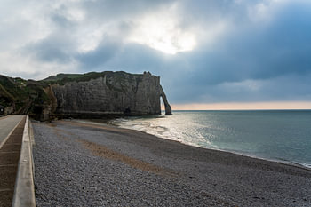 Étretat nach dem Sturm