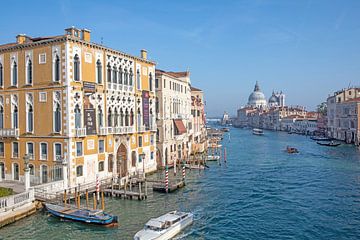 Venetië - Canal Grande met uitzicht op de Basilica di Santa Maria della Salute
