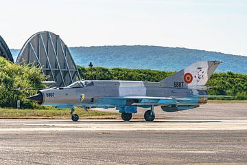 Roemeense Mikoyan-Gurevich MiG-21MF Lancer C. van Jaap van den Berg