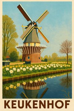 Keukenhof - bloemenpracht en molenromantiek
