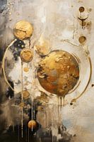 Abstract, aardetinten, geometrie - 1