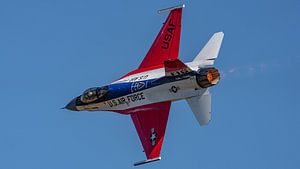 U.S. Air Force F-16 Viper Demonstrationsteam 2024.