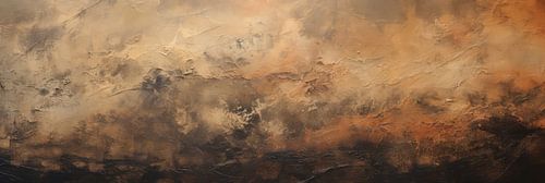 Background in muddy brown stone tones