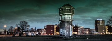 watertoren in panorama