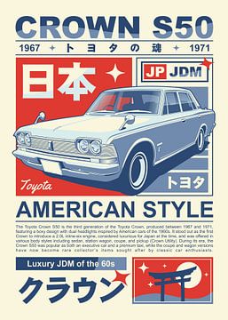 Toyota Crown S50 by Kaminarirace