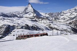 Gornergradbahn mit Matterhorn