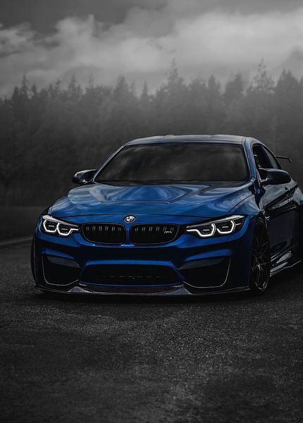 L'âme électrique : BMW M4 par John Dan