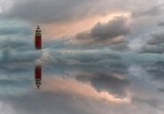 Schwimmender Leuchtturm von Roelie Steinmann Miniaturansicht