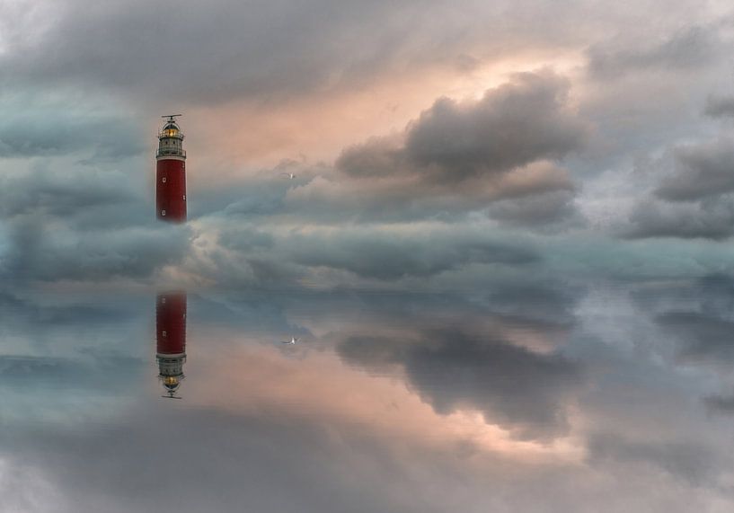 Schwimmender Leuchtturm von Roelie Steinmann