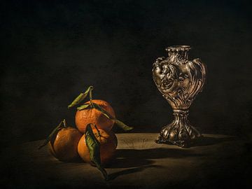 Still life with tangerines by Miriam Meijer, en pleine campagne.....