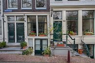 Entree grachtenpand Amsterdam van Peter Bartelings thumbnail