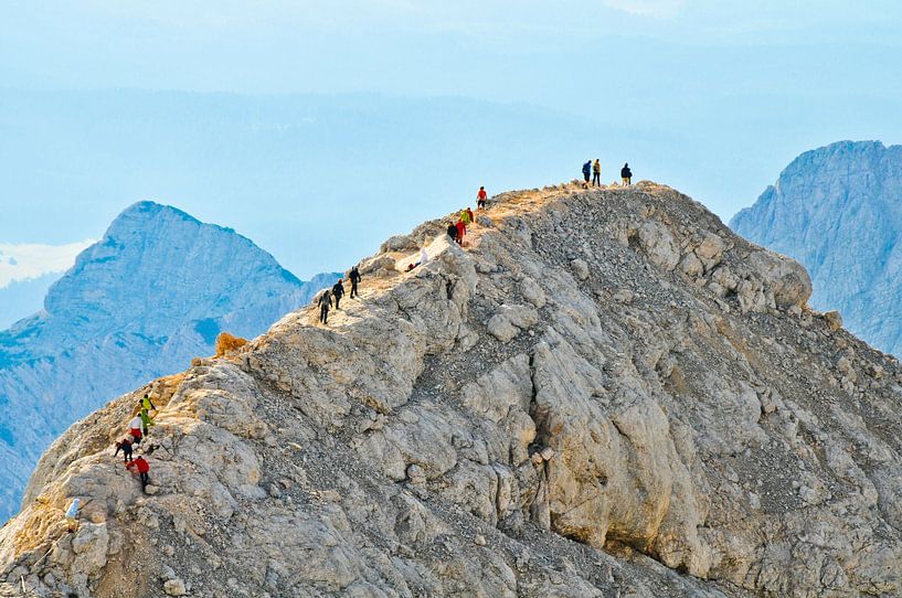 On to the summit! by Lars-Olof Nilsson