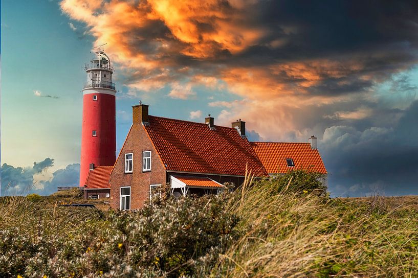 Eierland Lighthouse Texel by Brian Morgan