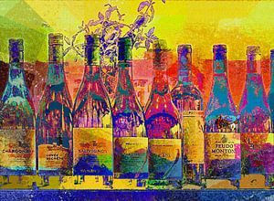 Wein in der Flasche