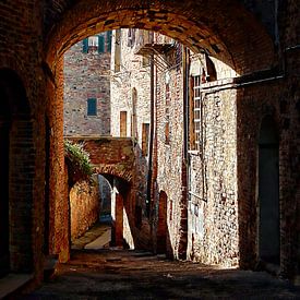 Arch To Arch Citta della Pieve Umbria by Dorothy Berry-Lound