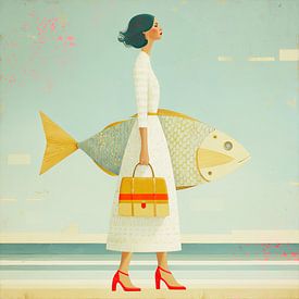 Beach life van Mirjam Duizendstra