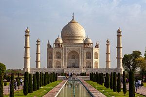 Das Taj Mahal in Indien