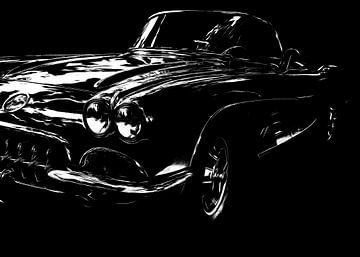 1957 Chevrolet Corvette by Frank Andree