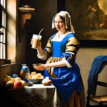 The Milkshake Maid van Gert-Jan Siesling