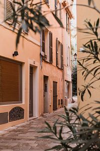 Street in Saint-Tropez South of France