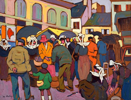 markt van Concarneau, Pierre De BELAY