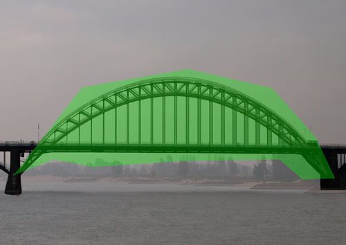 De Waalbrug (groen) - serie 3/8