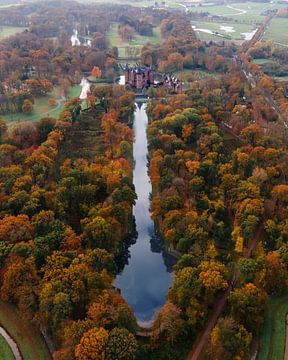 Les splendeurs de l'automne au château de Haar sur Ewold Kooistra