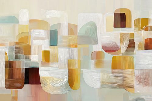Harmonieuze Abstracte Kleuren