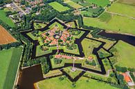 Luchtfoto van stervormige vesting Bourtange van Frans Lemmens thumbnail