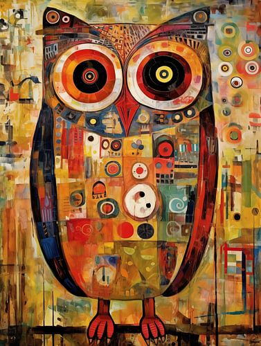 Abstract owl