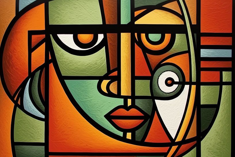 Moderner Picasso Nr. 93.6 von ARTEO Gemälde
