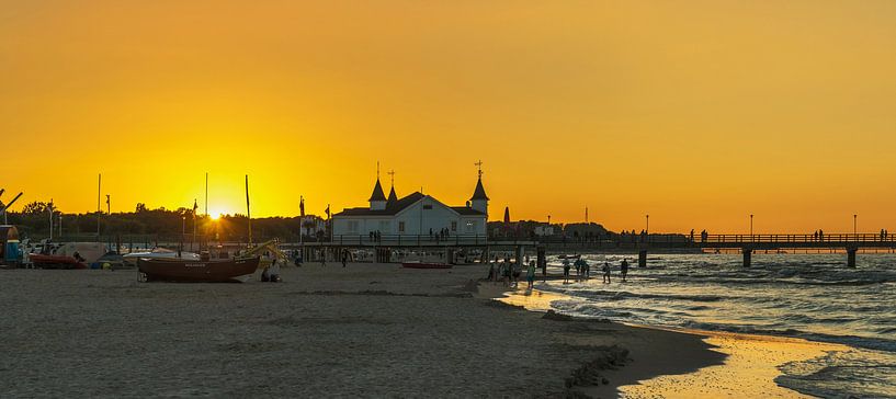 Seebrücke Ahlbeck, Deutschland von Gunter Kirsch